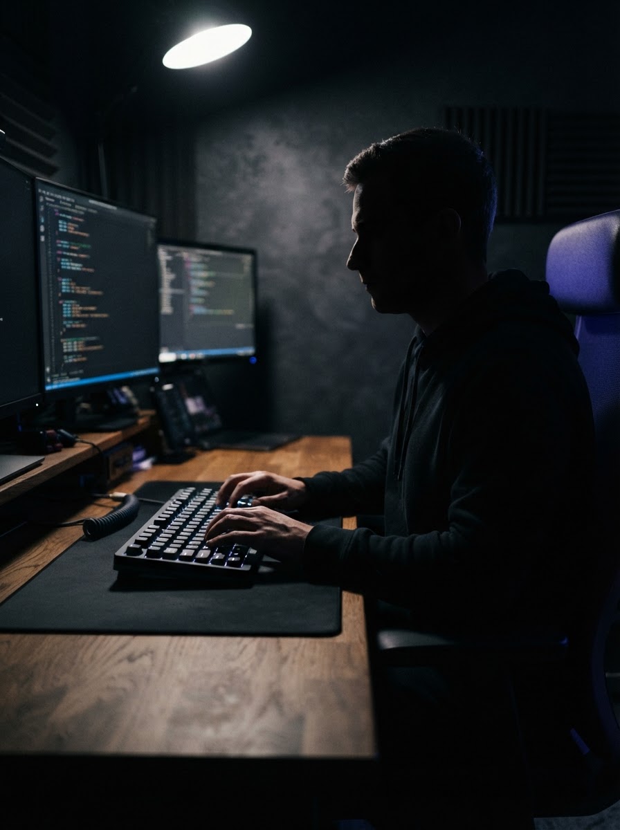 Portrait of Bahaj Abderrazak, a full-stack developer based in Morocco, available for remote freelance work